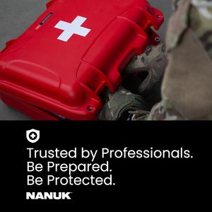 First Aid Kit, Boat Medic Waterprf sinkprf Red - Image 4