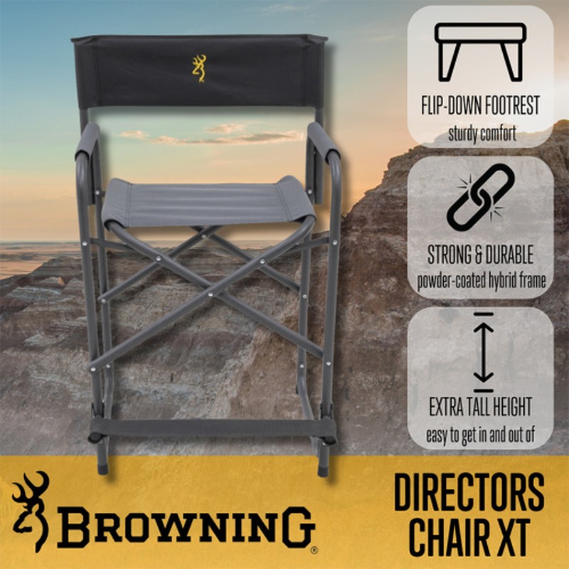 Alps Browning Directors Chair XT Plus Camping Chair - Image 6