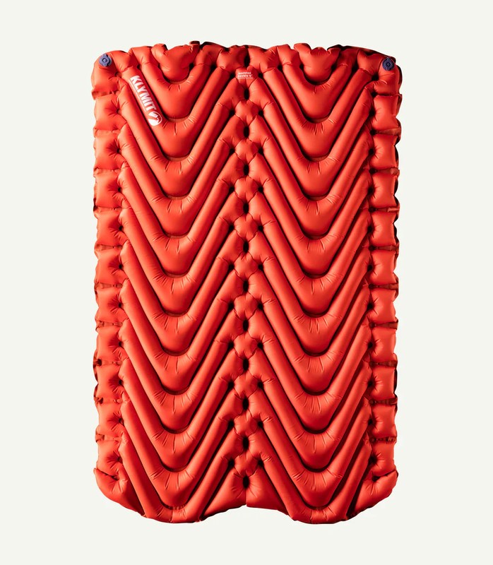 Klymit Insulated Double V Sleeping Pad Orange - Image 4